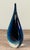 Mid-Century Modern Vintage Murano Sommerso Teardrop Art Glass Sculpture in Blue Italy c.1960s For Sale - Image 3 of 7