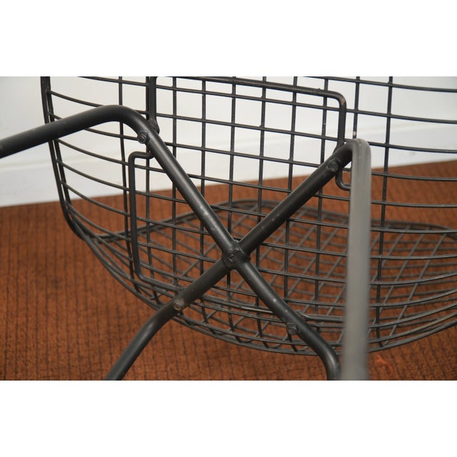 Pair Early 1951 Herman Miller Eames Dkx-1 Chairs - 1st Generation - Patent Pending Stamp For Sale - Image 10 of 10