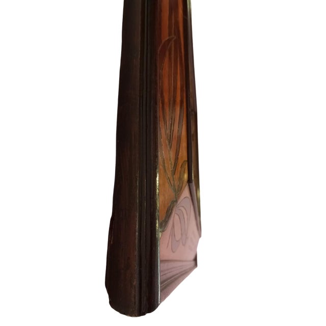 Wood Austrian Viennese Secession Veneered Wood Frame, 1890s For Sale - Image 7 of 18