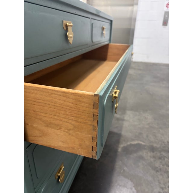 Davis Cabinet Co. Chinoiserie Style Chest For Sale - Image 9 of 12
