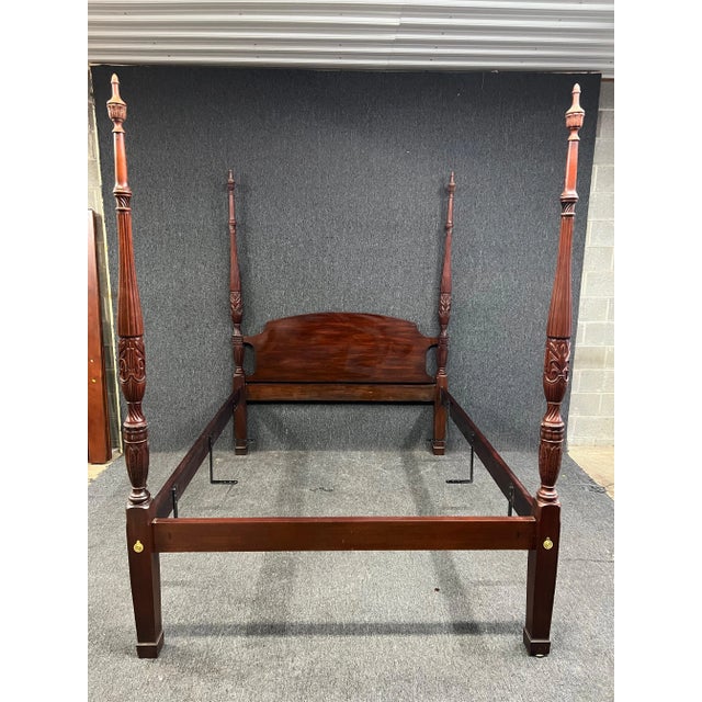Henkel Harris Queen Mahogany Bed Chairish