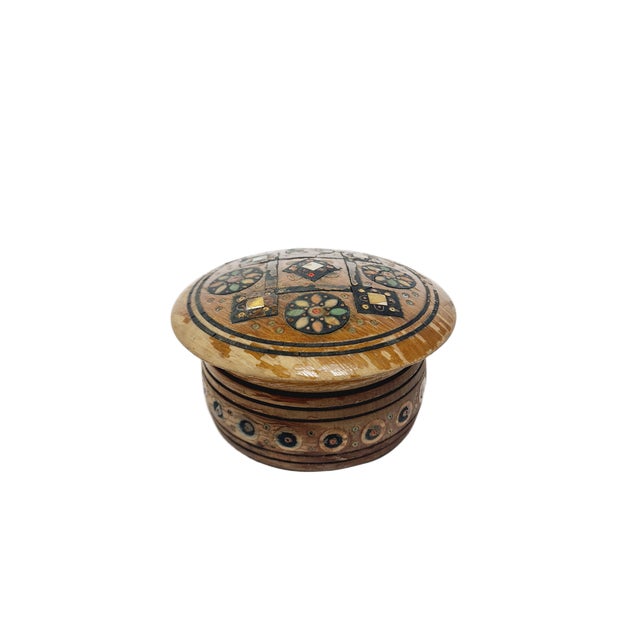 Wood Vintage Hucul Wooden Box, 1950s For Sale - Image 7 of 11