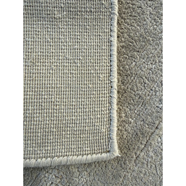 2020s 9ft X 12ft Ben Soliemani Cut Pile Silk Area Rug, Heather For Sale - Image 5 of 9