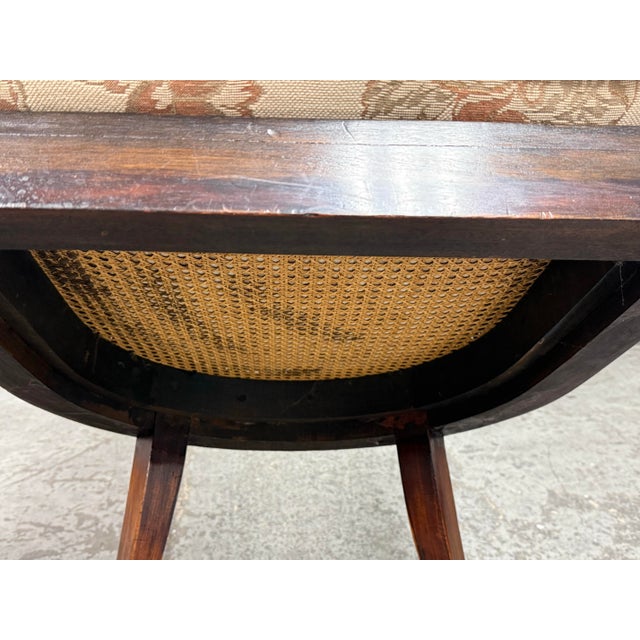 Regency Style Mahogany Bergère Chairs, Pair For Sale - Image 12 of 12