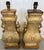 Chinoiserie 1940s James Mont Style Pair of Cast Brass Table Lamps For Sale - Image 3 of 11
