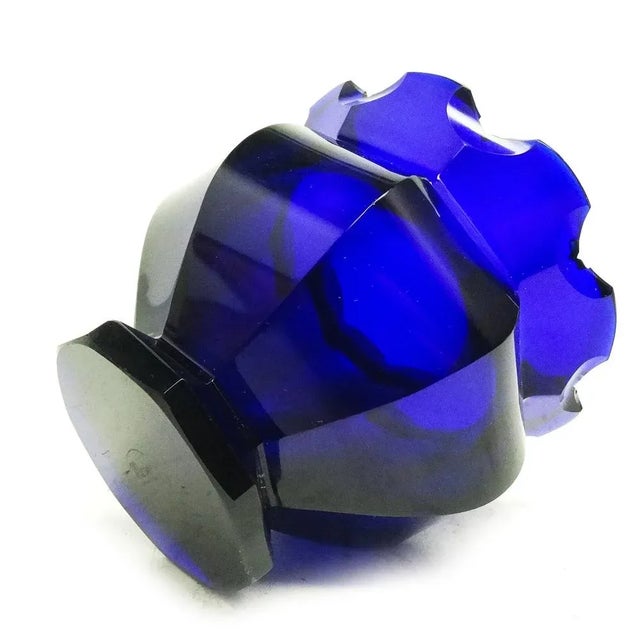 Antique Biedermeier Vase from Moser, Czechoslovakia For Sale - Image 3 of 10