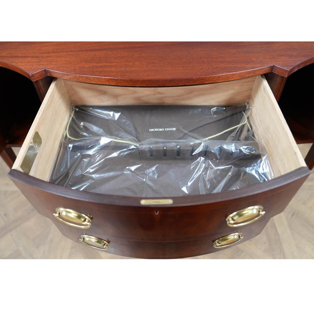 Vintage Hickory Mahogany Sideboard For Sale - Image 9 of 15