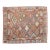 Early 20th Century Zabihi Collection Colorful Tribal Jaff Kurd Mini Rug - 2'11" x 3'8" For Sale