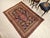 19th Century 19th Century Kerman Lavar Rug, Hand-Knotted Wool, Tree of Life Pattern, Navy & Ivory, 4x6 For Sale - Image 5 of 13