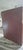 Maroon Chinese Shadow Box Display Cabinet ~ Wall Mounted Bogu Jia For Sale - Image 8 of 9