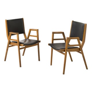 Mid-Century Modern Armchairs by Frantisek Jirak, Czechoslovakia, 1960s, Set of 2 For Sale