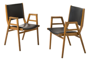 Mid-Century Modern Armchairs by Frantisek Jirak, Czechoslovakia, 1960s, Set of 2