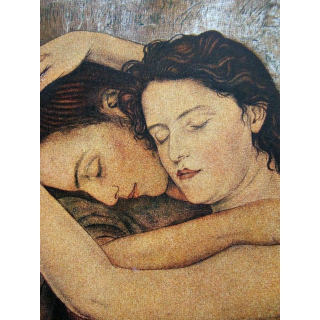 After Walter Sauer, Tendresse, 1930, Chromotype Etching For Sale - Image 12 of 16