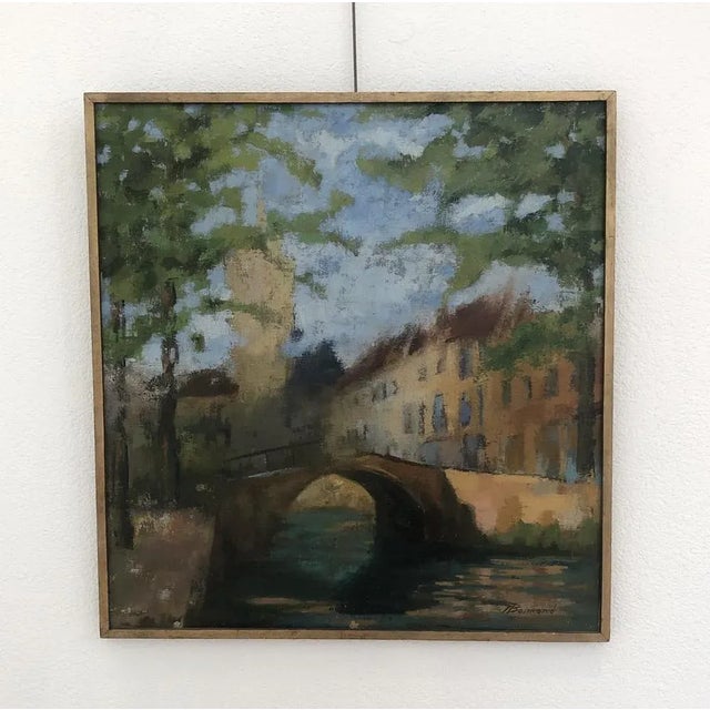 Painter born in 1930 and died in 1995. He was active in Geneva and had several exhibitions in Geneva and Paris. This piece...
