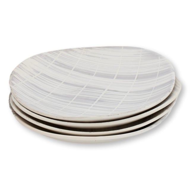 Mid 20th Century French Faux Bois Soup & Salad Set, Service for 8 For Sale - Image 5 of 6