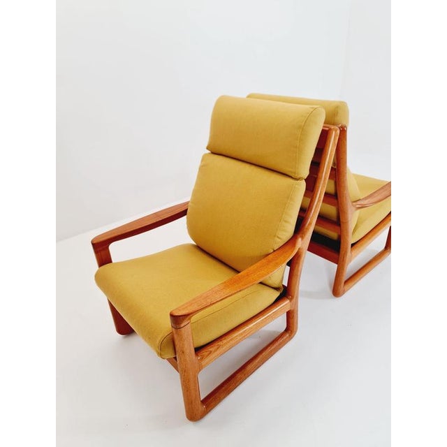 Mid-Century Modern Teak Easy Lounge Chair by Johannes Andersen for Silkeborg, 1960s For Sale - Image 5 of 11