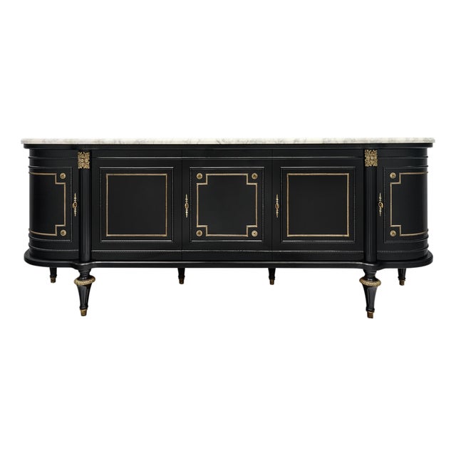 Grande Louis XVI Demilune Buffet For Sale