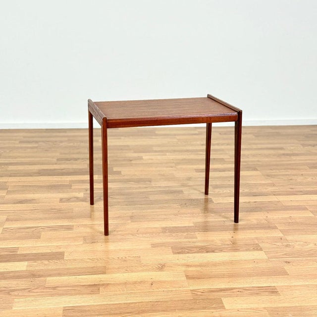 Side Table in Teak, 1950s For Sale - Image 4 of 4