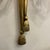 Metal Brass Finish Metal Ribbon and Tassel 3 Arm Wall Sconce With Glass For Sale - Image 7 of 10