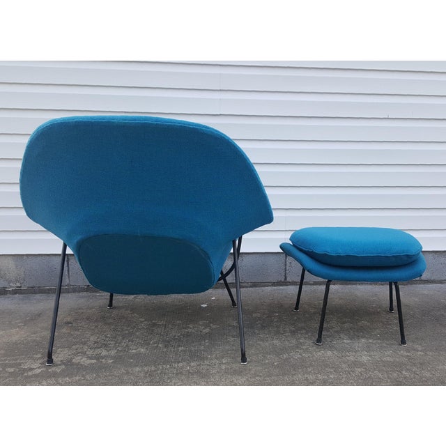 1950's Vintage Saarinen Knoll Womb Chair and Ottoman ...