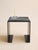 Brutalist 1990s The Steel and Marble Side Table For Sale - Image 3 of 9