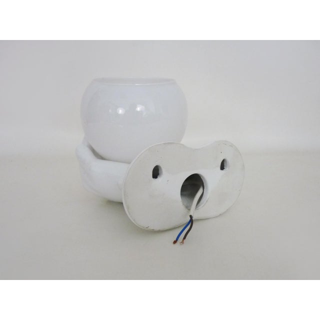 Ceramic Wall Sconce with Hands, 1970s For Sale - Image 9 of 10