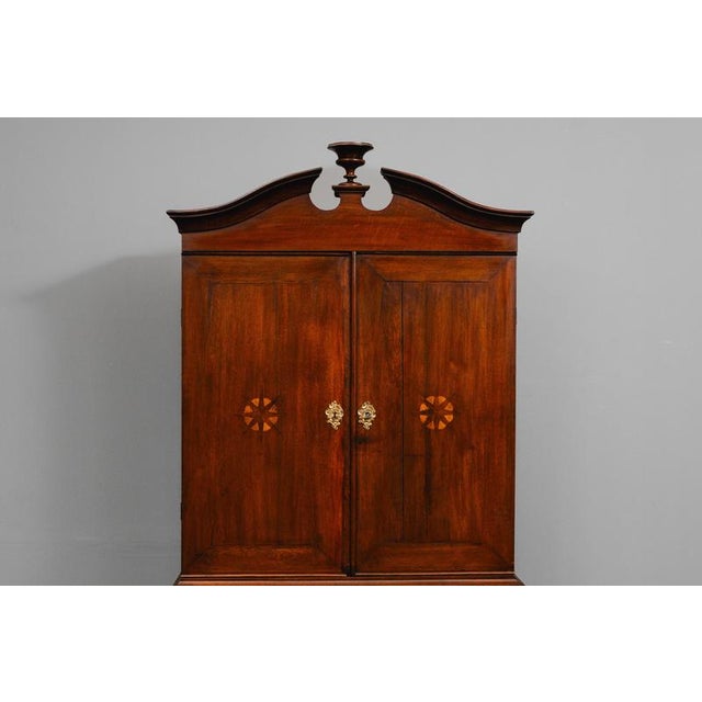 Baroque Style Cabinet in Oak and Pine, Early 19th Century For Sale - Image 9 of 18