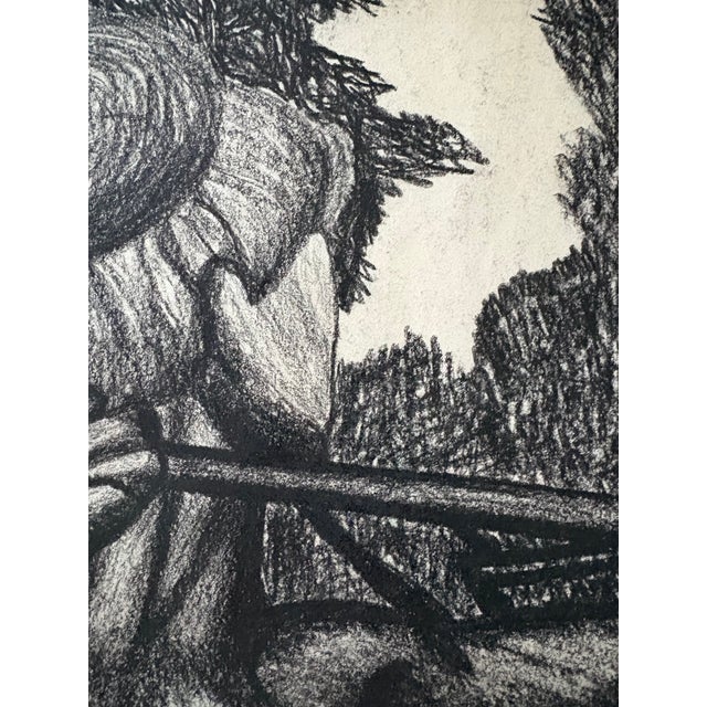 1990s Drawing - Diana the Huntress For Sale In New York - Image 6 of 14