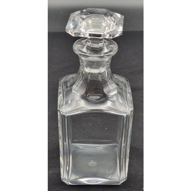 Whiskey Bottle from Baccarat, 1960s, in Good conditions. Designed 1950 to 1959