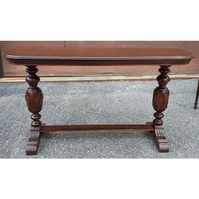 A newly refinished Library or console attributed to St. John Table Company. The St John’s Table Company was established in...