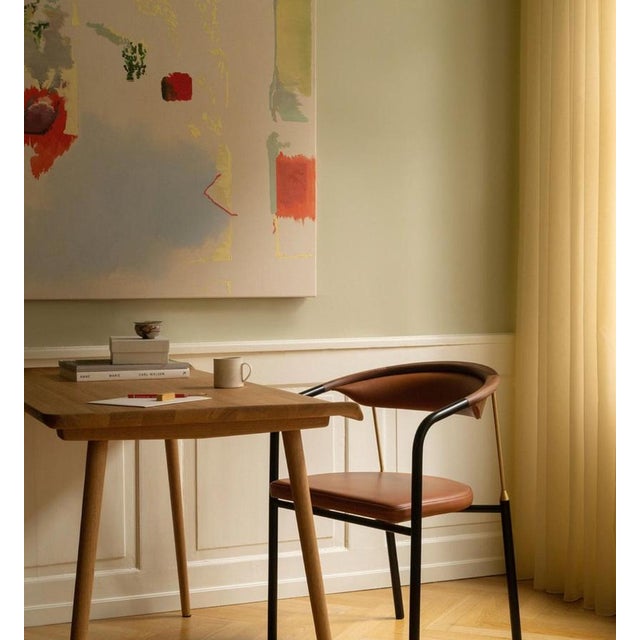 Chairman Chair in Walnut with Upholstery in Lime by Henrik Tengler for One Collection For Sale - Image 11 of 16