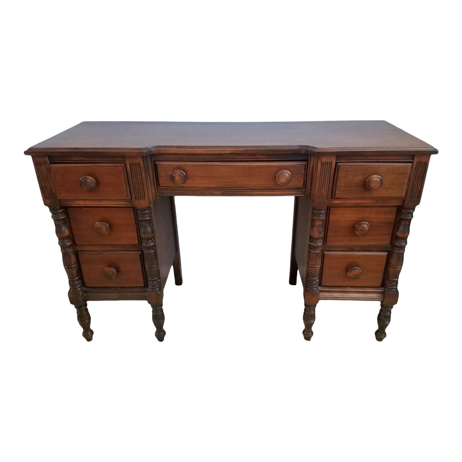 Vintage Traditional Vanity Desk Chairish