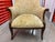 Ivory 1930s Pair of Beautifully Carved Mahogany Vintage Arm Chairs For Sale - Image 8 of 12