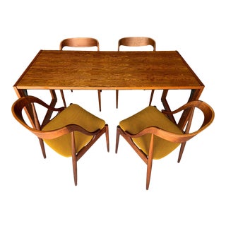 Johannes Andersen for Moreddi Teak Mid-Century Danish Modern Dining Set For Sale