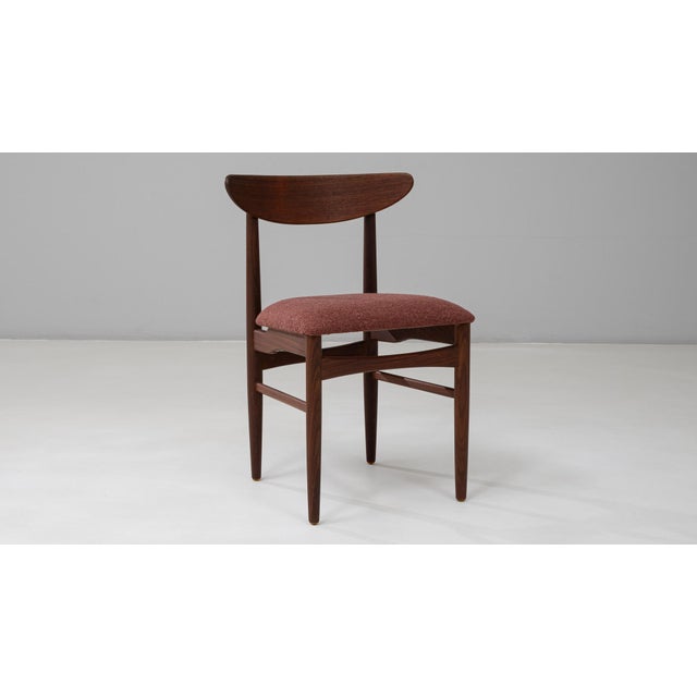 Brown 1960s Danish Rosewood Dining Chair By Skovby Møbelfabrik For Sale - Image 8 of 18