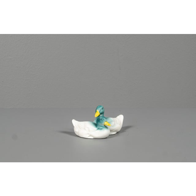 Ceramic Porcelain Duck Figures, Taiwan & Germany, Set of 3 For Sale - Image 7 of 12