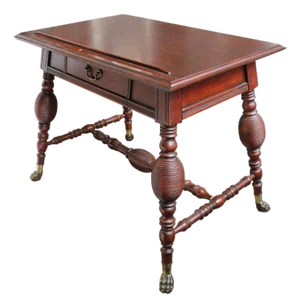 English William & Mary Style Mahogany Architect's Drafting Table