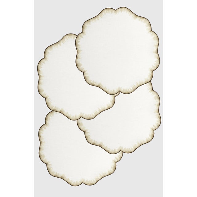 Placemat in 100% highest quality linen. Made in Spain by craftspeople since 1880.