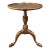 Vintage Henkel Harris Mahogany Pie-Crust Plant Stand, Tripod Base For Sale