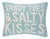 Contemporary Sandy Toes & Salty Kisses Hook Pillow, 12" x 16" For Sale - Image 3 of 3