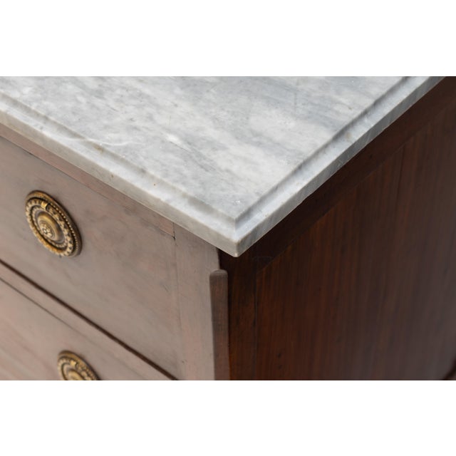 Mid 19th Century Antique Mahogany Commode, 1850 For Sale - Image 5 of 10