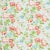 Sample- Schumacher X Mary Mcdonald Bermuda Blossoms Fabric in Aqua For Sale