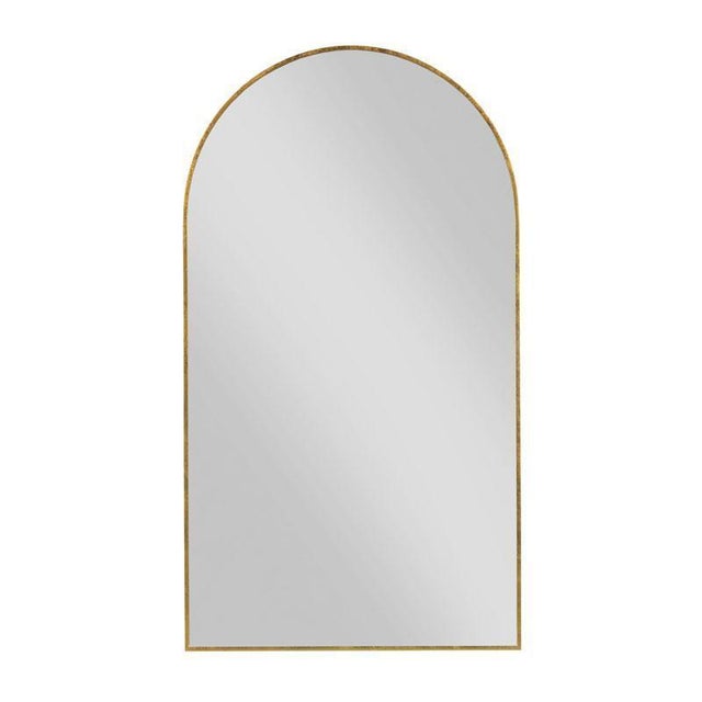 Inspired by European Romanesque architecture from the 10th Century. A metal arched frame is leafed with silver and gold...