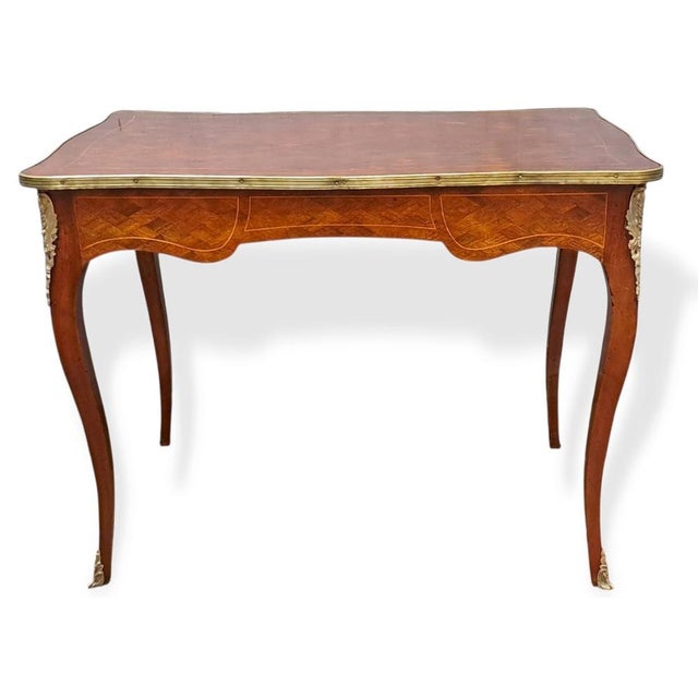 Small French Napoleon III Desk For Sale - Image 3 of 9