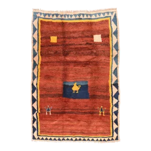 Vintage Gabbeh Rug 6'5'' x 9'5''