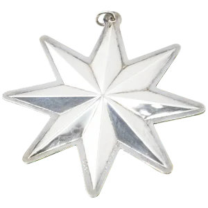 1994 Wallace Sterling Christmas Star Ornament