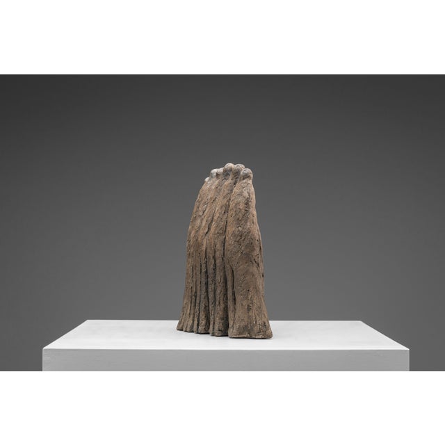 Ceramic Abstract Sculptural Group of Six Female Figures, 1970s For Sale - Image 7 of 17