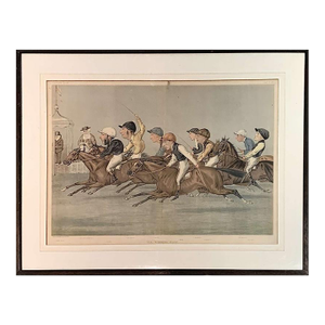 Late 19th Century Vanity Fair Caricature “The Winning Post”