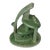 Contemporary Abstract Ceramic Green Cloud Sculpture by Aaron Becker For Sale