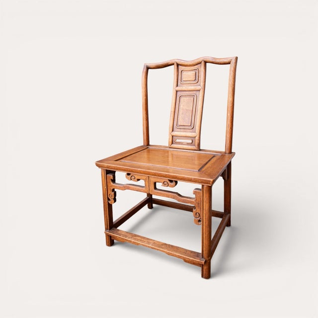 Vintage Asian Side Chairs, a Pair For Sale - Image 9 of 16